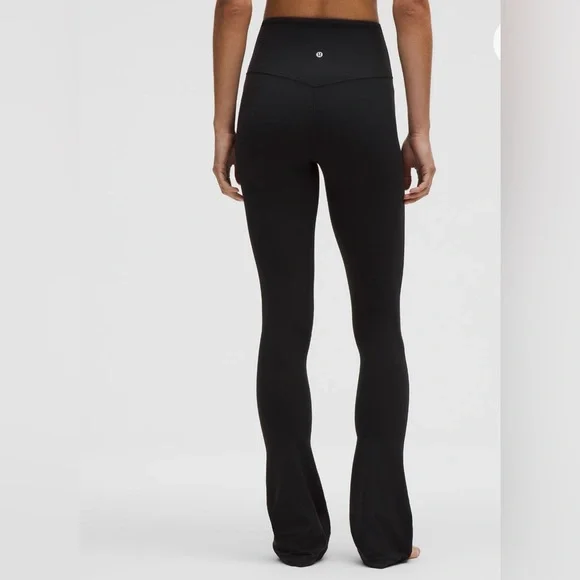 Lululemon Align HR MIni -Flare Leggings 32” Black 6,8,10,12 & 14 NWT - Picture 2 of 14